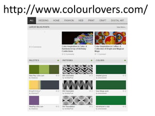 http://www.colourlovers.com/
 