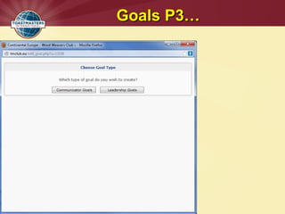Goals P3…Goals P3…
 