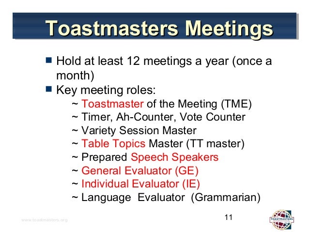 Toastmasters introduction (中原大學)