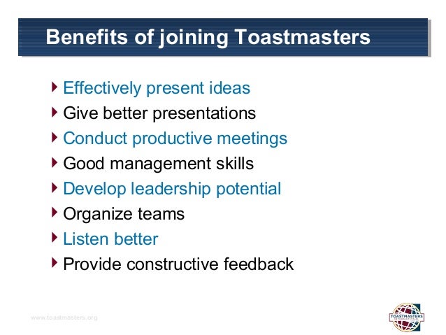 toastmasters introduction 中原大學 benefits of toastmasters