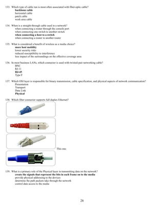 Intrebari si raspunsuri CCNA1 | PDF
