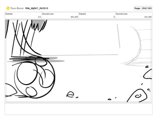 Scene
21
Duration
05:00
Panel
3
Duration
01:00
TOA_SQ067_062519 Page 104/165
 