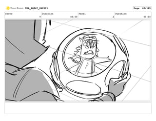 Scene
9
Duration
05:00
Panel
2
Duration
01:00
TOA_SQ067_062519 Page 42/165
 