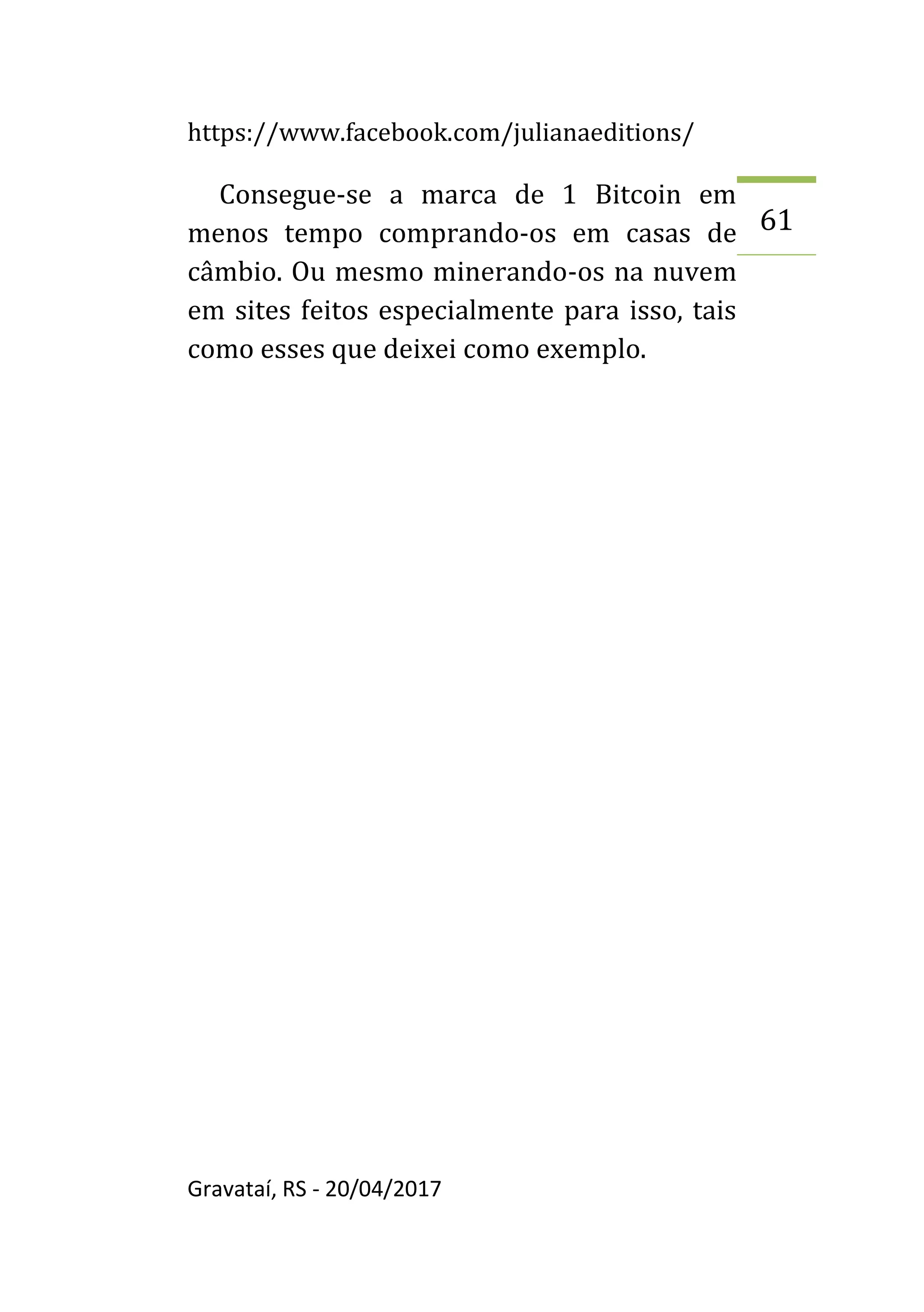 Bitcoin para leigos | PDF