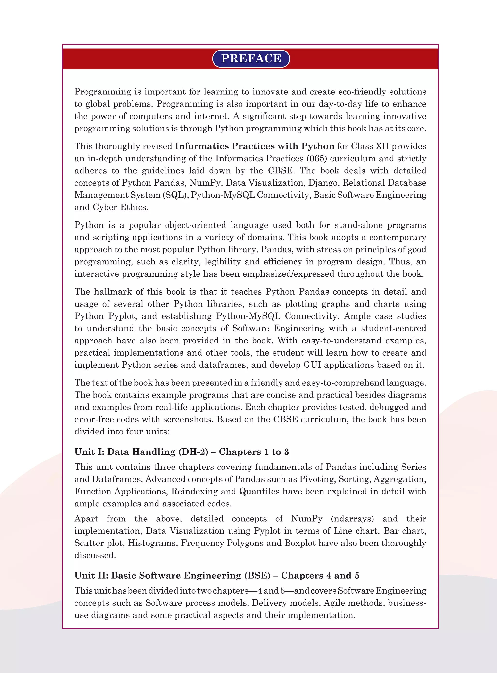 Class 12 Ip Whole Text Book Preeti Arora | PDF