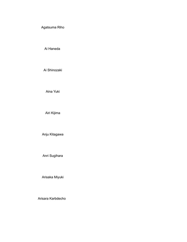 Top 200+ JAV actress so hot and beautiful PDF
