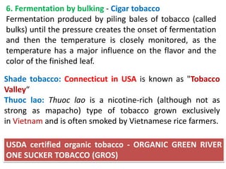 tobacco slideshare Tobacco