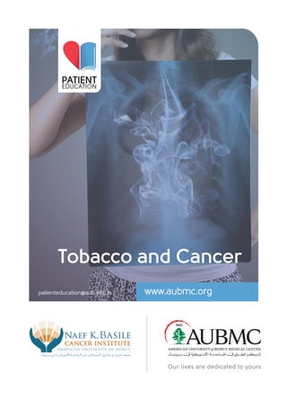 Tobacco and Cancer
patienteducation@aub.edu.lb
 