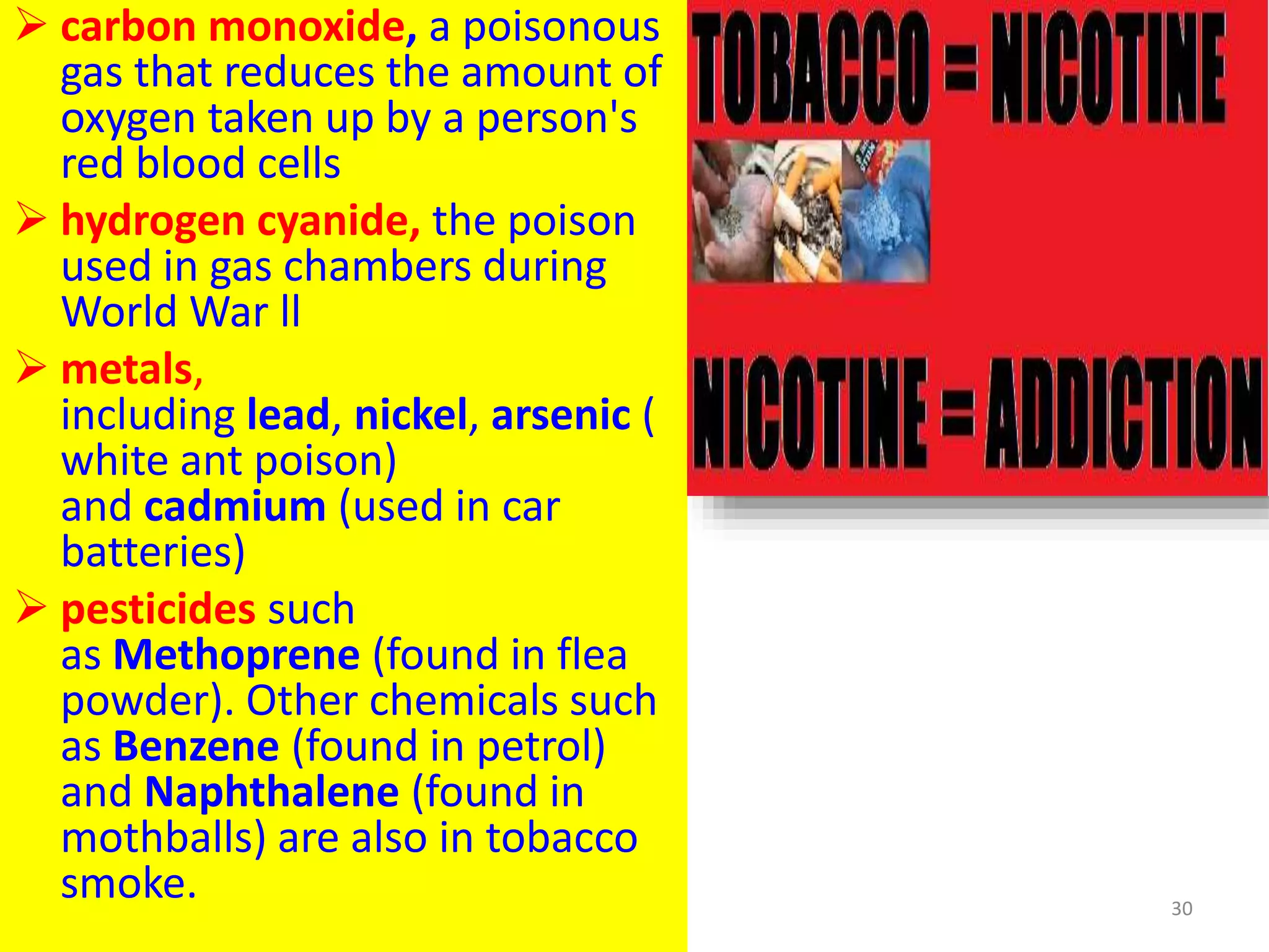 an addictive drug found in tobacco The 5 most drugs the world | The Independent Tobacco and effects | PPTX