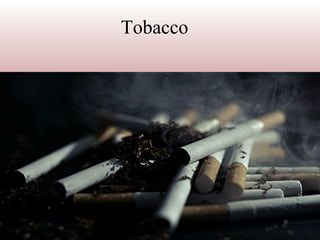 tobacco addiction ppt Tobacco addiction