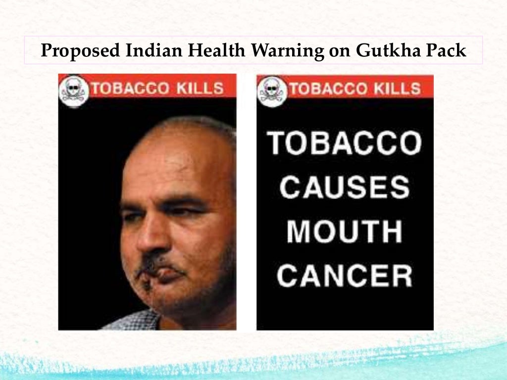 Tobacco cessation legislations in india