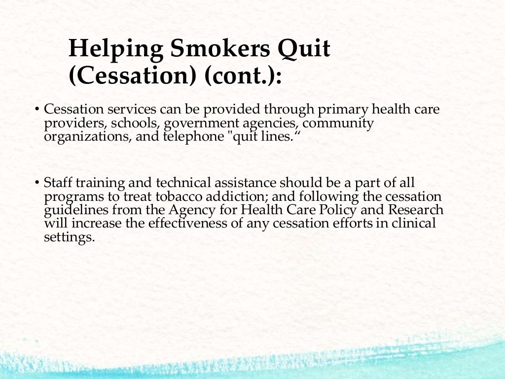 Tobacco cessation legislations in india