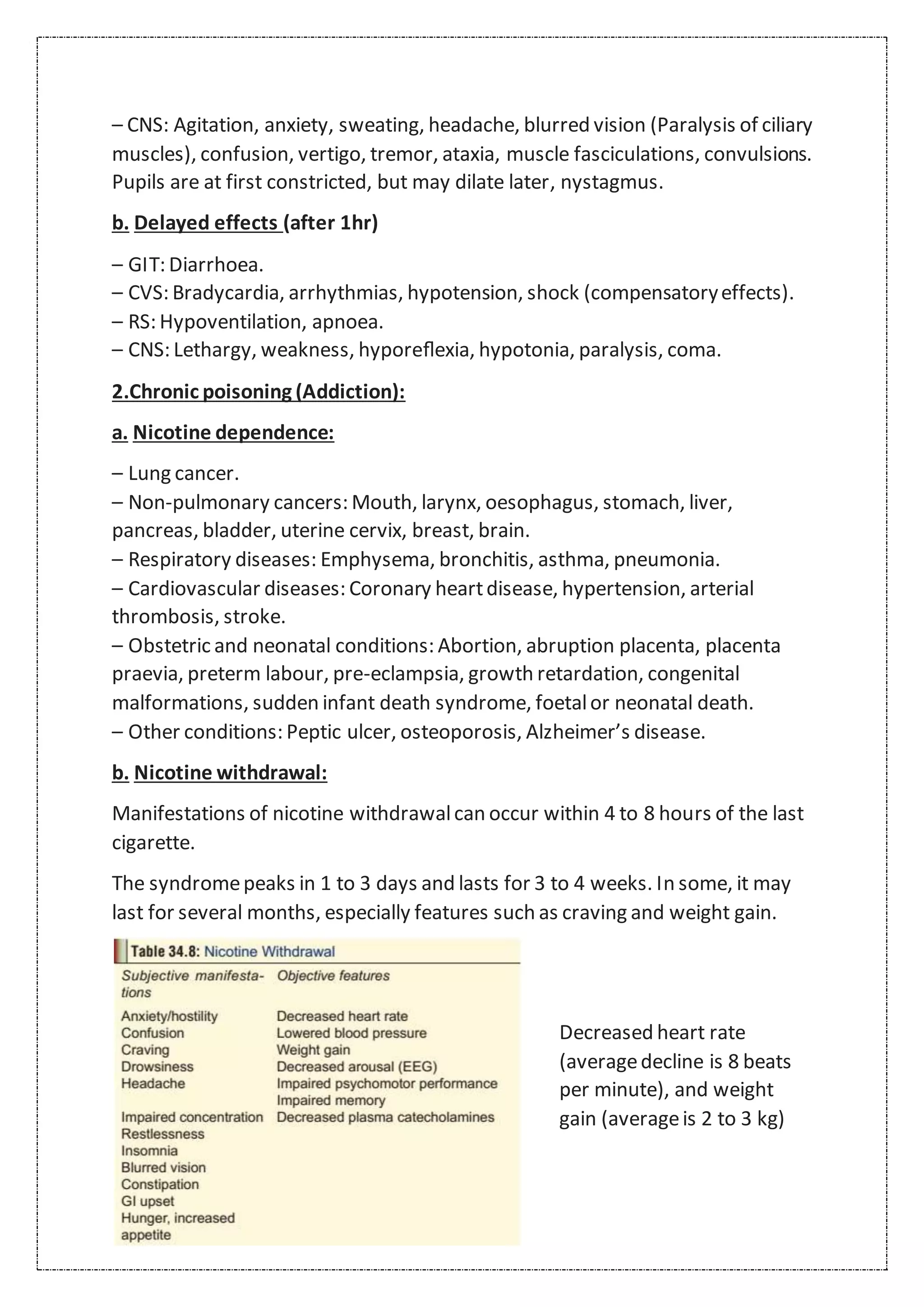symptoms of tobacco poisoning Addiction: Symptoms, Causes, Effects, Treatment, And Prevention Measures Teen Health Info : Nicotine