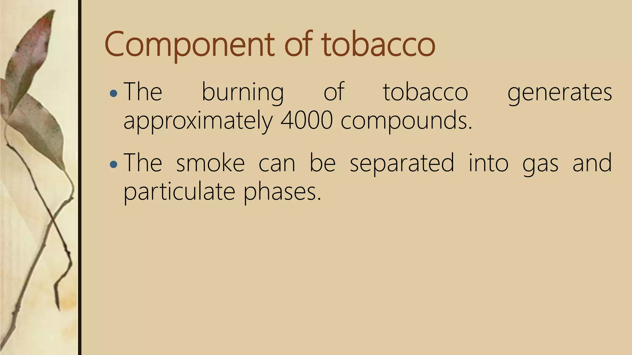tobacco powerpoint presentation PPT - Presentation, free download Tobacco smoking | PPTX