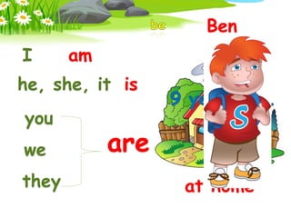 Pronouns, singular, plural, adjetives + to be. | PPT