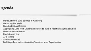 Applying Data Science and Analytics in Marketing | PPTX