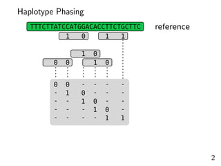 Tobias marschall haplotype aware genotyping | PDF
