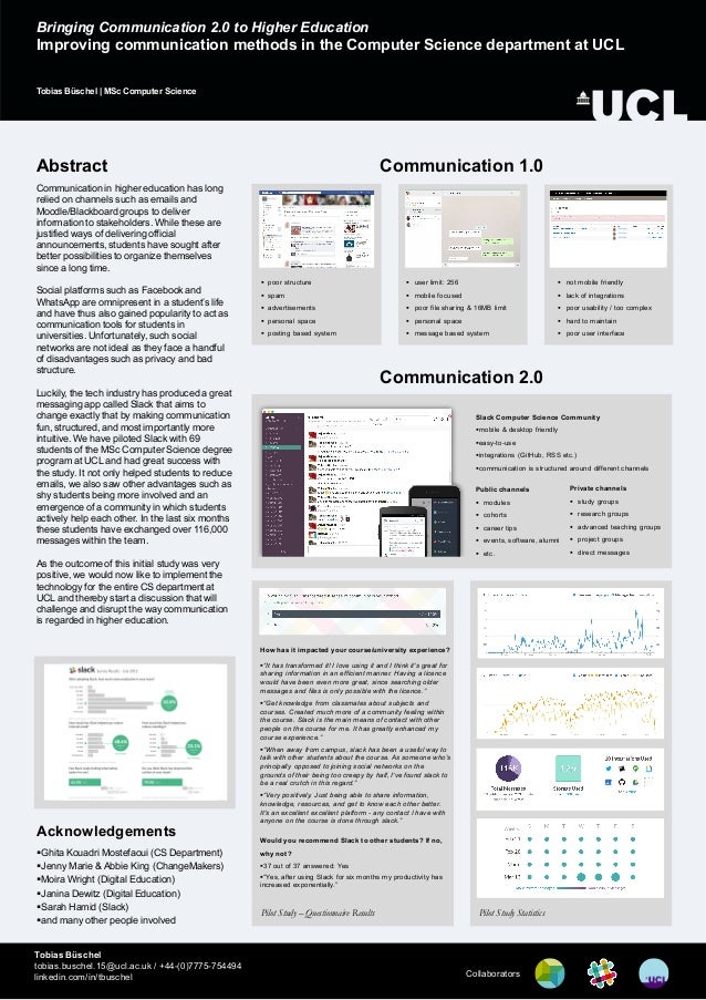UCL Computer Science Slack Projects Ucl computer science slack projects