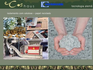 isolamento com celulose – papel reciclado 