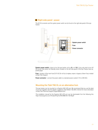 Tobii T60 Xl User Manual S | PDF
