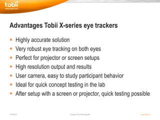Tobii x series or glasses | PDF