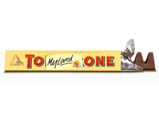 Toblerone 'secrets within' pitch 