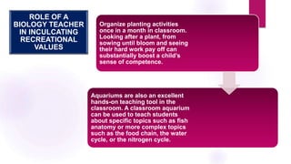 Teaching of biology | PPTX