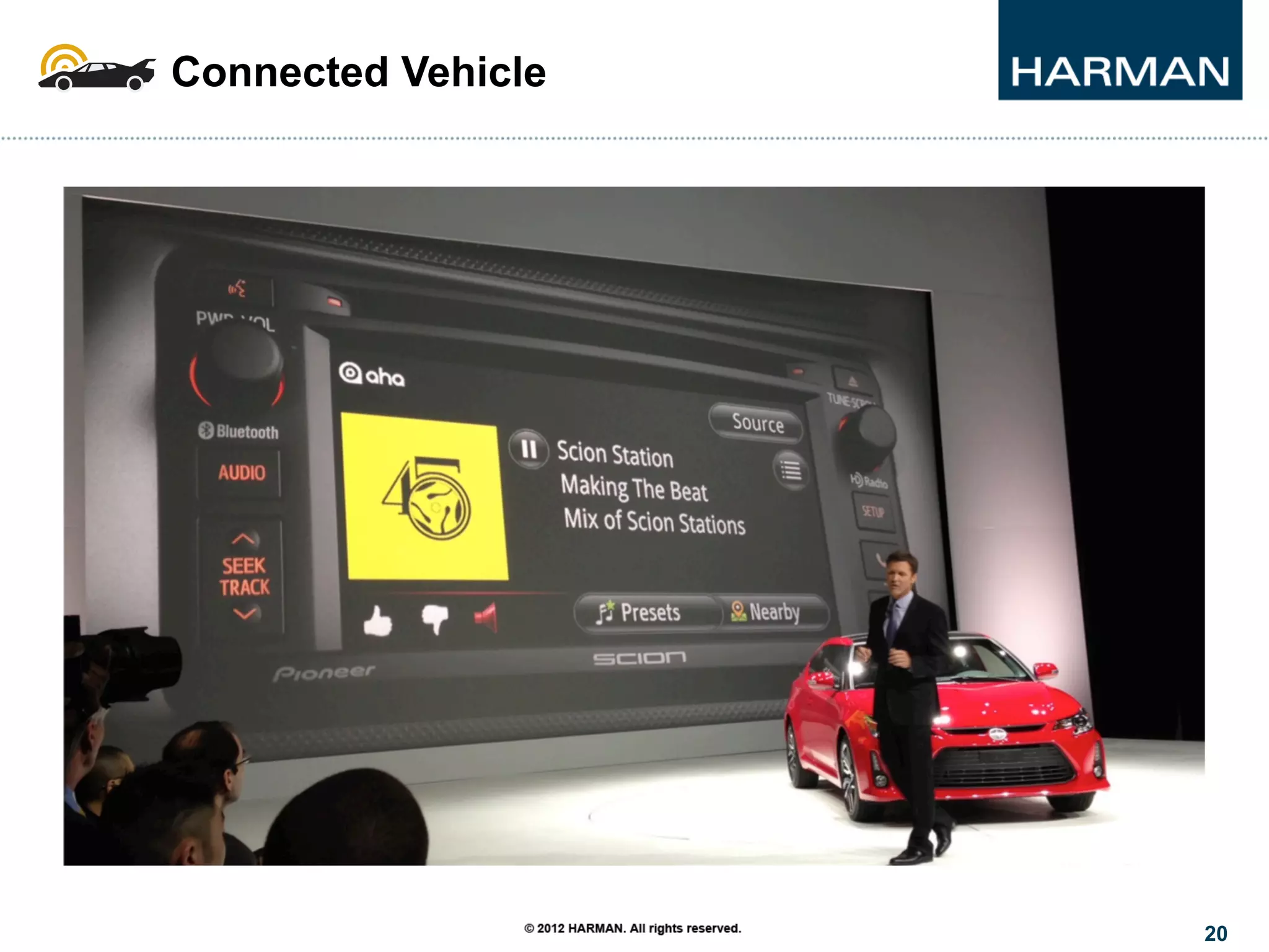 20
Connected Vehicle