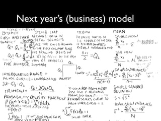 Is there such a thing as a good business model  for publishing these days? Slide 18