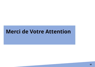 Introduction
18
Merci de Votre Attention !
 