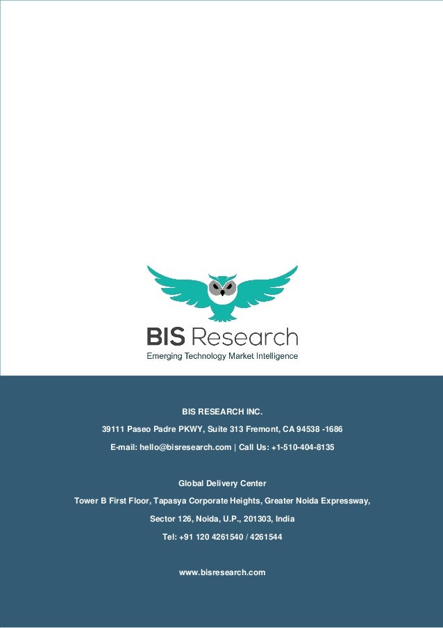 All rights reserved at BIS Research Inc. 20
S
I
N
G
L
E
C
E
L
L
B
I
O
I
N
F
O
R
M
A
T
I
C
S
S
O
F
T
W
A
R
E
A
N
D
S
E
R
V
I
C
E
S
M
A
R
K
E
T
BIS RESEARCH INC.
39111 Paseo Padre PKWY, Suite 313 Fremont, CA 94538 -1686
E-mail: hello@bisresearch.com | Call Us: +1-510-404-8135
Global Delivery Center
Tower B First Floor, Tapasya Corporate Heights, Greater Noida Expressway,
Sector 126, Noida, U.P., 201303, India
Tel: +91 120 4261540 / 4261544
www.bisresearch.com
 