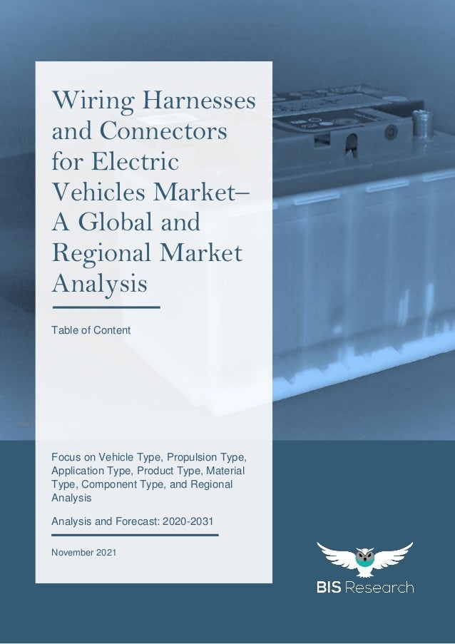 Wiring Harnesses and Connectors for Electric Vehicles Market - A Global ...
