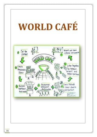 73
WORLD CAFÉ
 