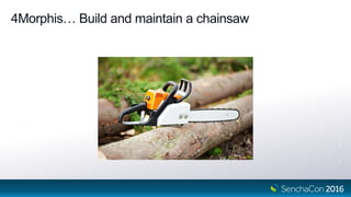 4Morphis… Build and maintain a chainsaw
 