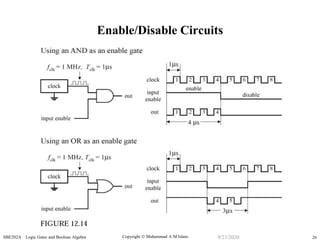 Tocci ch 3 5 boolean algebra, logic gates, combinational circuits, f fs ...