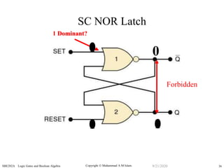 Tocci ch 3 5 boolean algebra, logic gates, combinational circuits, f fs ...