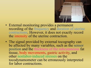Tocodynamometer Variations Tocodynamometer, cardiotocogram | PPTX