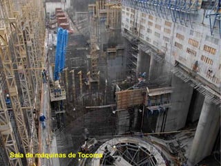 Sala de máquinas de Tocoma
 