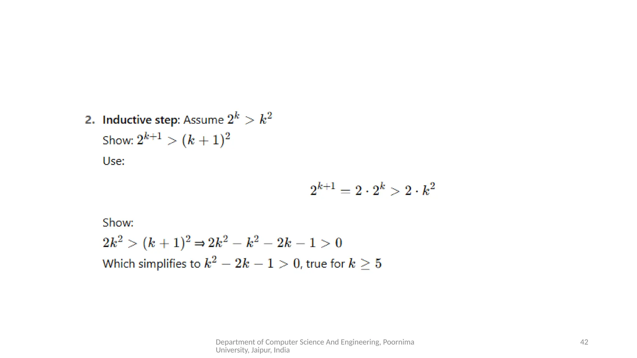Department of Computer Science And Engineering, Poornima
University, Jaipur, India
42
 