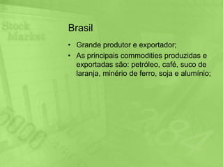 Estados UnidosDiante do ritmo baixo de expansão econômica, insuficiente para estimular uma queda acentuada na taxa de desemprego americana, de 8,8% em março, o Fed mantém a taxa de juros básica ao redor de zero;Com o alto desemprego tem limitadooscálculos de inflaçãoquegeralmenteorientam a PolíticaEconômica. O índicepreferido do Fed, queexcluiospreçosvoláteisdaenergiae dos alimentos, encontra-se abaixo de meiopor cento annual, bemabaixoda meta informal de 2%;http://noticias.uol.com.br/blogs-colunas/colunas-do-new-york-times/paul-krugman/2011/02/02/as-demandas-por-taxas-de-juros-mais-altas.jhtm