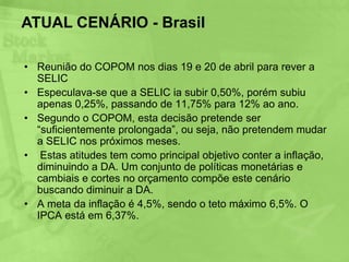   Serve de referência para todas as outras taxas de juros da economia.