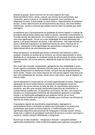 Todas as crianças são bem