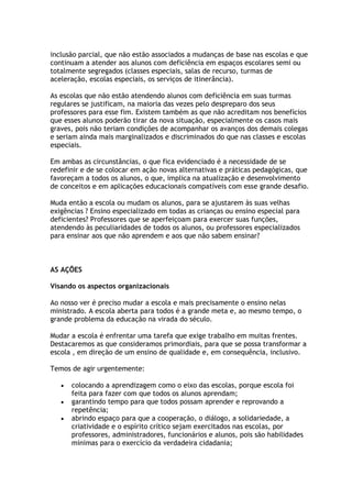 Todas as crianças são bem