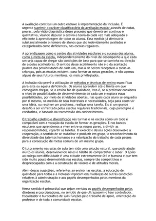 Todas as crianças são bem