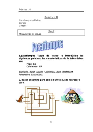 Todas las practicas de word