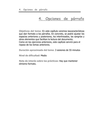 Todas las practicas de word