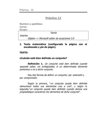 Todas las practicas de word