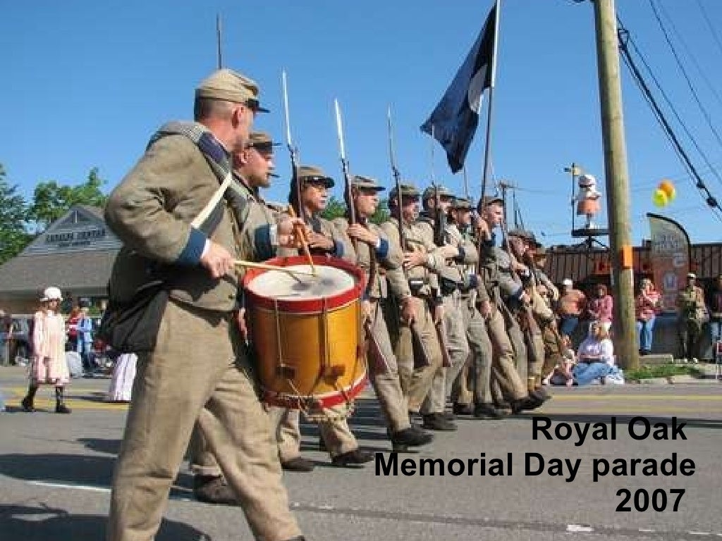 Royal Oak Memorial Day parade