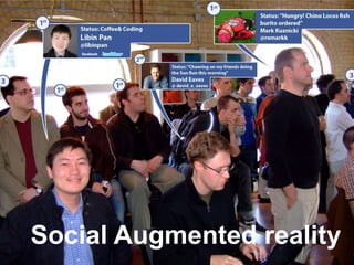 Social Augmented reality
 