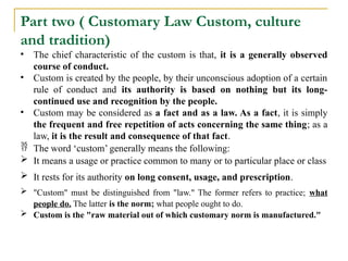 Today Legal History and customary law.pptx